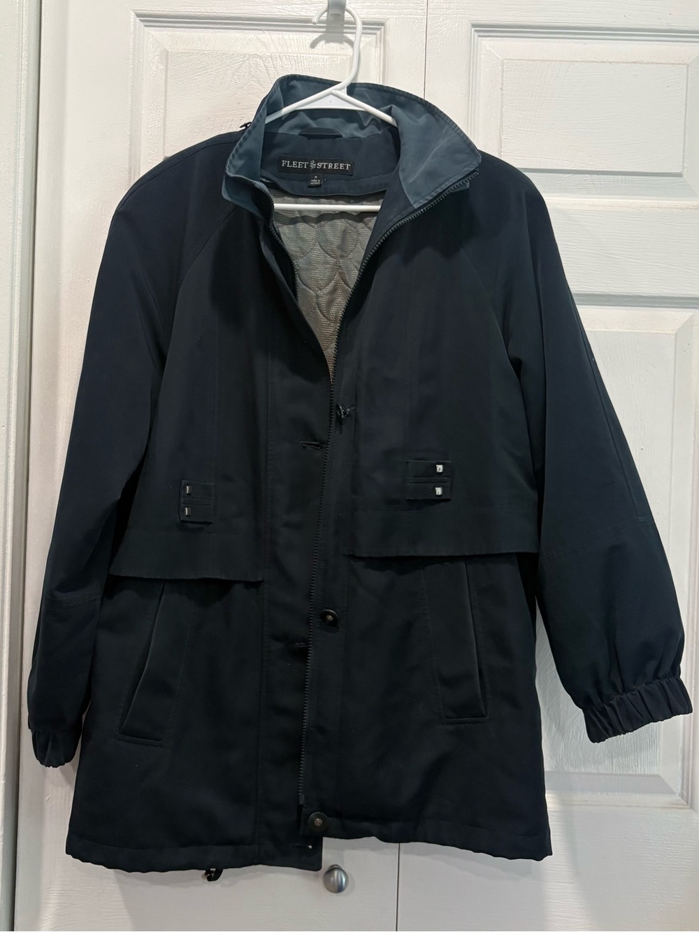 Vintage Fleet Street Dark Green Women’s 90s Coat - Size Medium